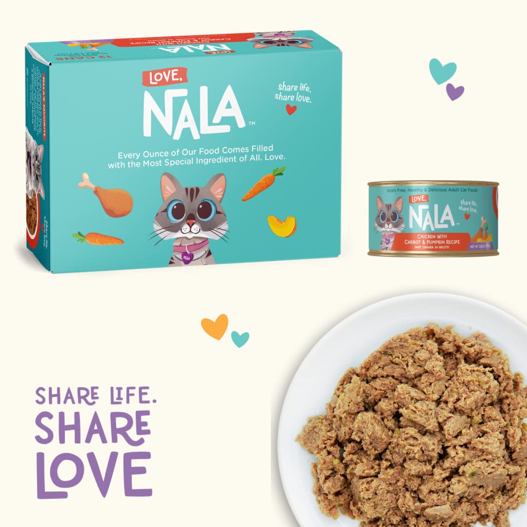 LOVE NALA recomendado por dueños y veterinarios para comida diaria.