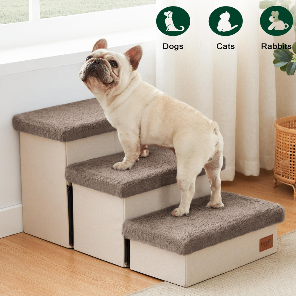 Love's cabin escalera para perro plegable y portátil para guardar cuando no se usa