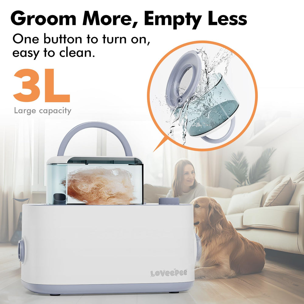 LOVEEPEE kit cuidado perro corte pelo: corte uniforme sin estrés para tu mascota