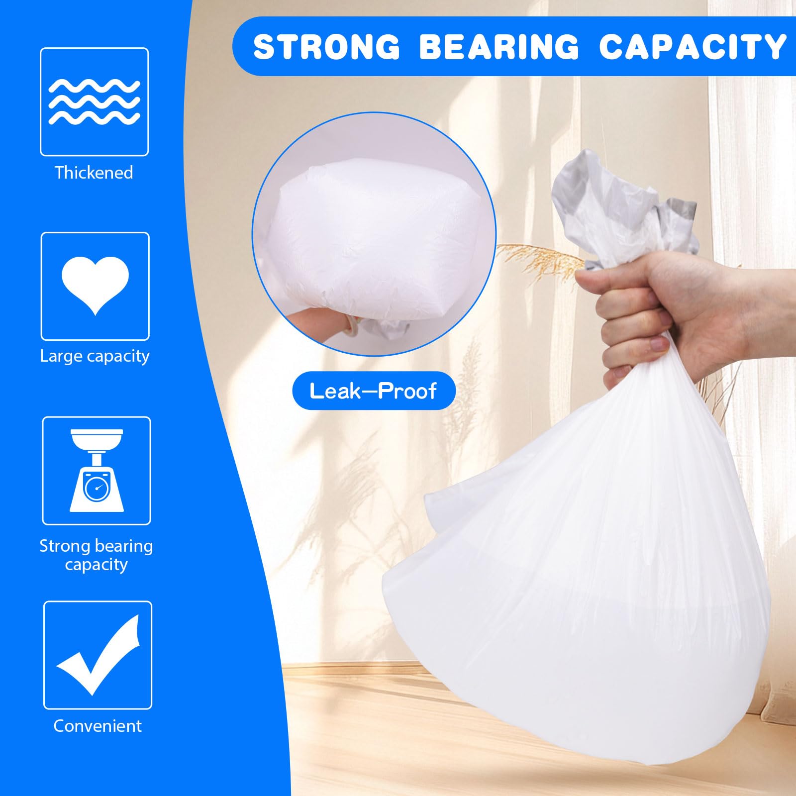 Loveishere bolsas para arenero automático para uso multi-gato y limpieza eficiente.