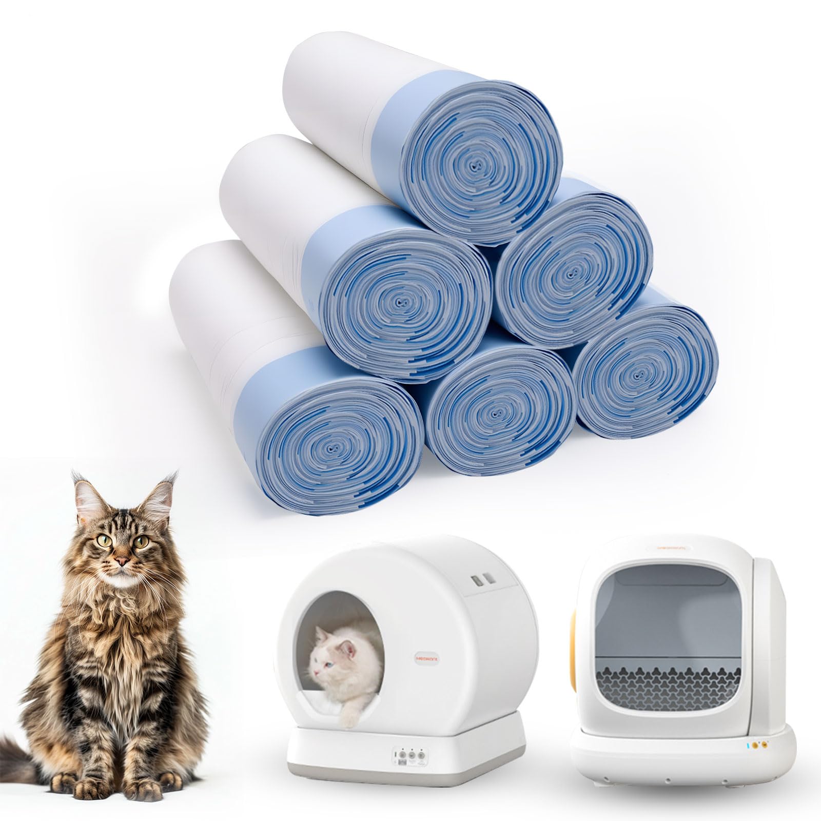 Loveishere bolsas para caja de arena con ajuste automático para MeoWant-SCO1 y SCO2.