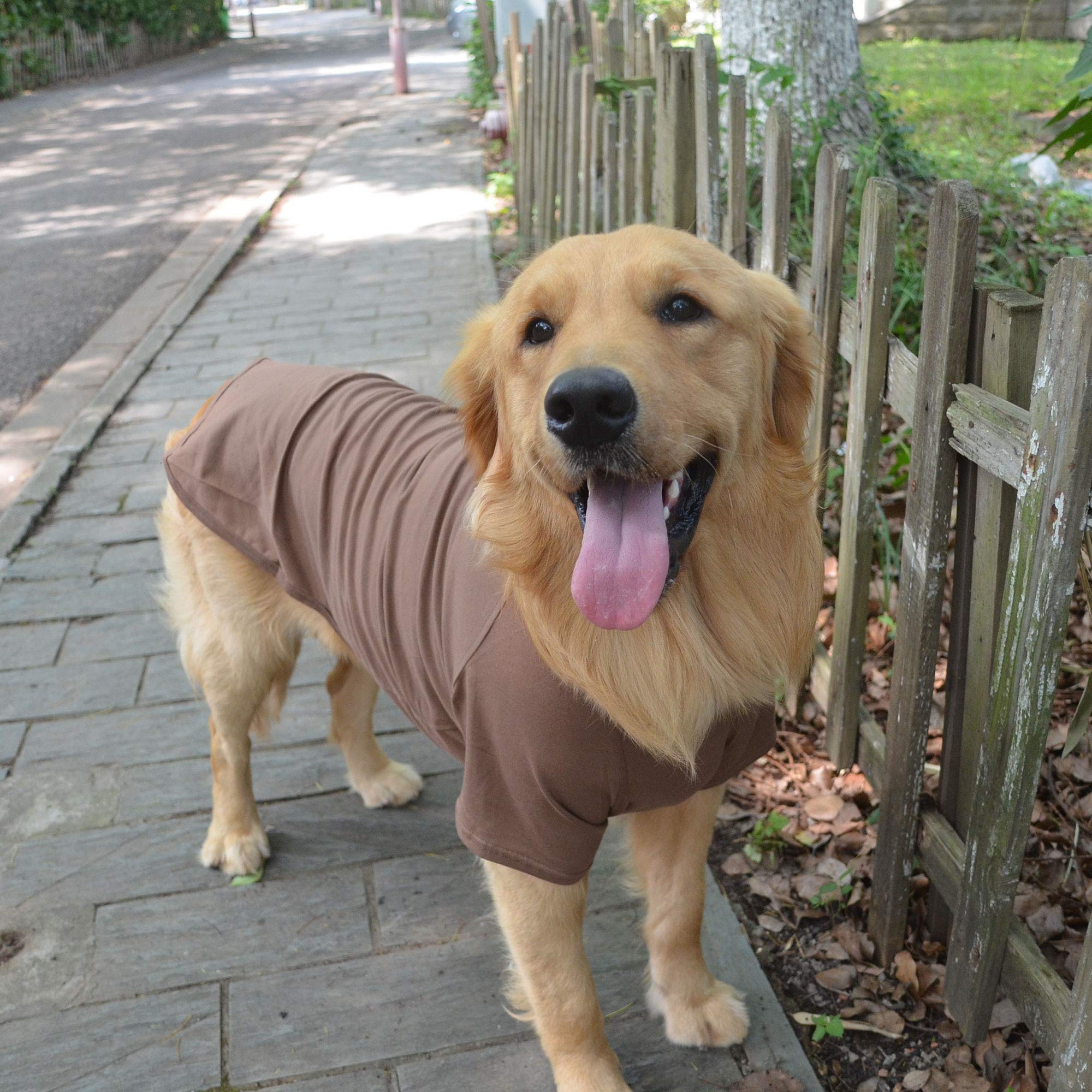 Lovelonglong camiseta para perros; lavado fácil en máquina.