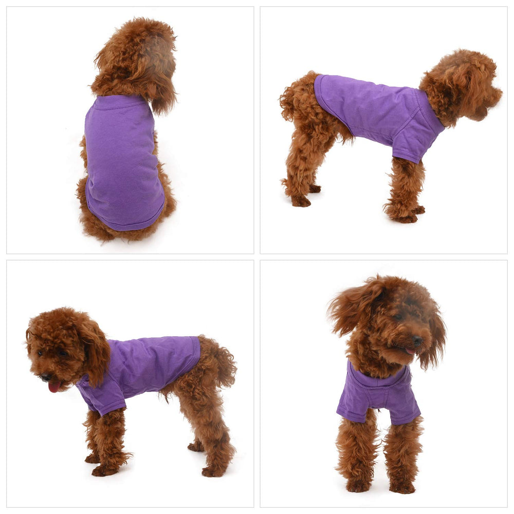 Lovelonglong camiseta para perro, costuras reforzadas para mayor durabilidad.