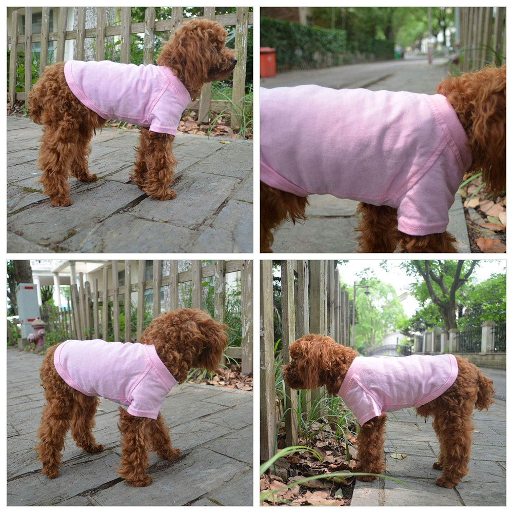Lovelonglong cuello redondo rosa XXXXL, ajuste cómodo junto al cuello del perro.
