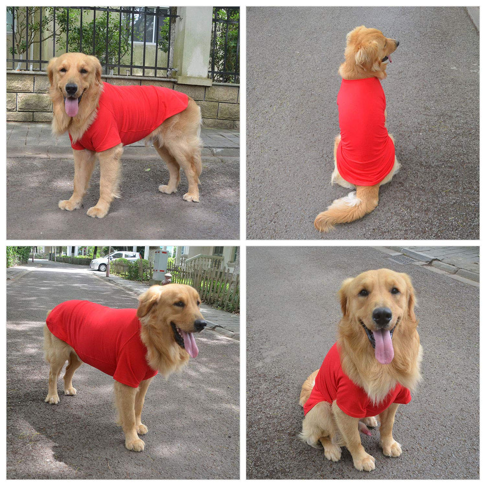 Lovelonglong camiseta para perro, vista lateral para uso diario