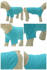 Lovelonglong camiseta para perro, detalle del tejido, tacto suave para la piel.