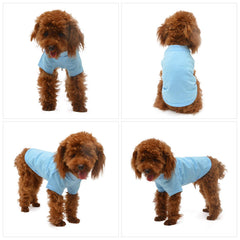 Lovelonglong camiseta perro 18 colores diseño vibrante para expresar la personalidad
