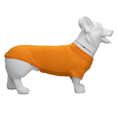 Lovelonglong detalle tejido camiseta perro salchicha algodón transpirable