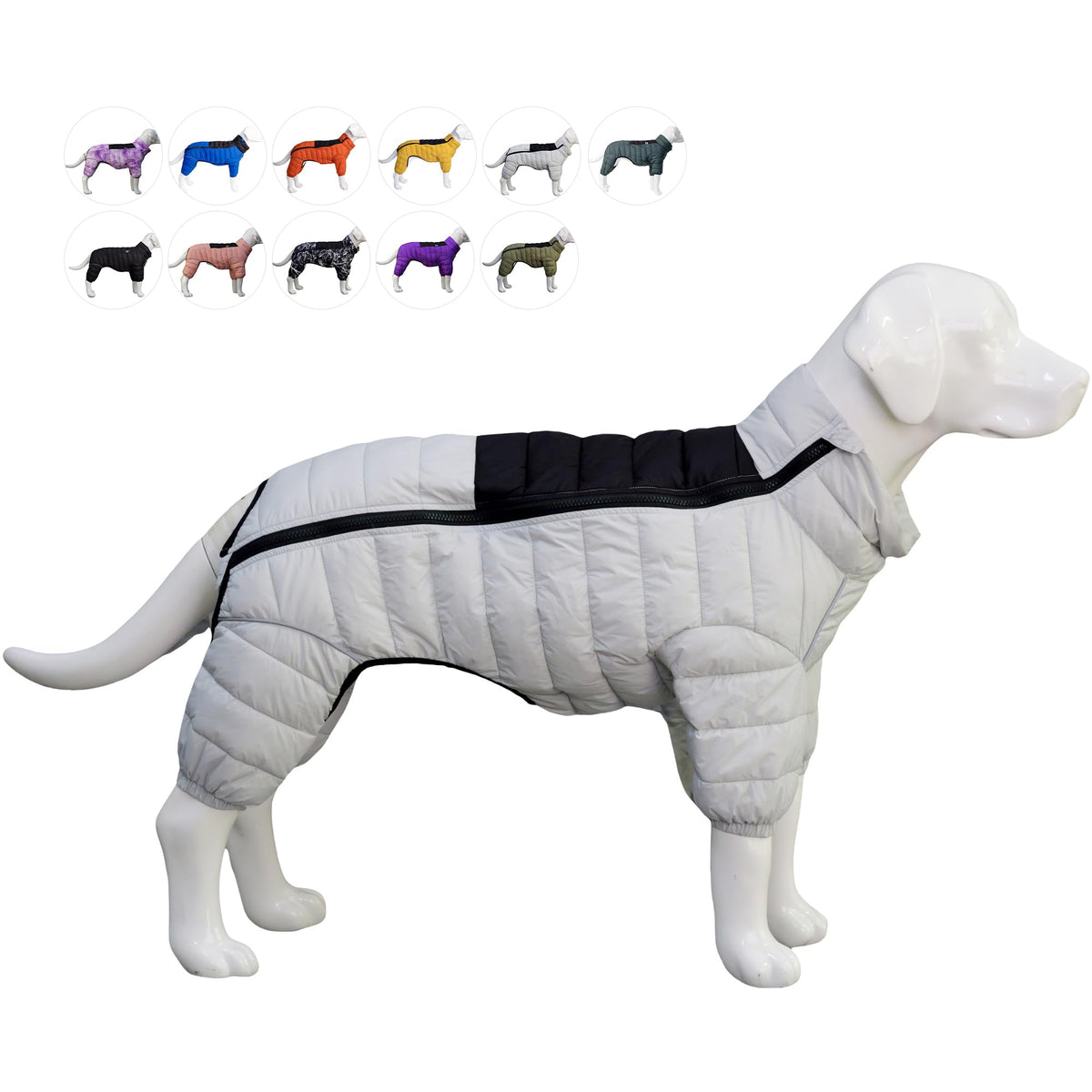 Lovelonglong cazadora calor cuatro patas para paseos fríos