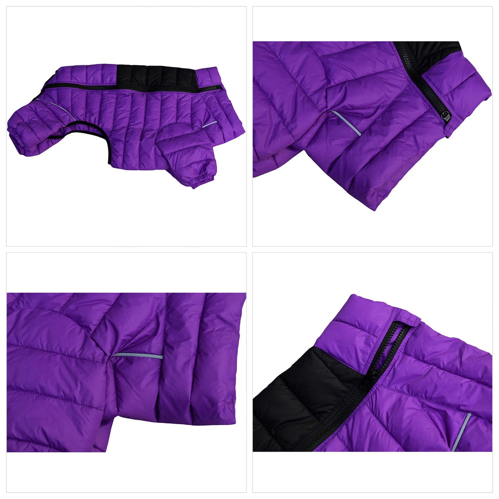Lovelonglong chaqueta para perro tejido impermeable y a prueba de viento