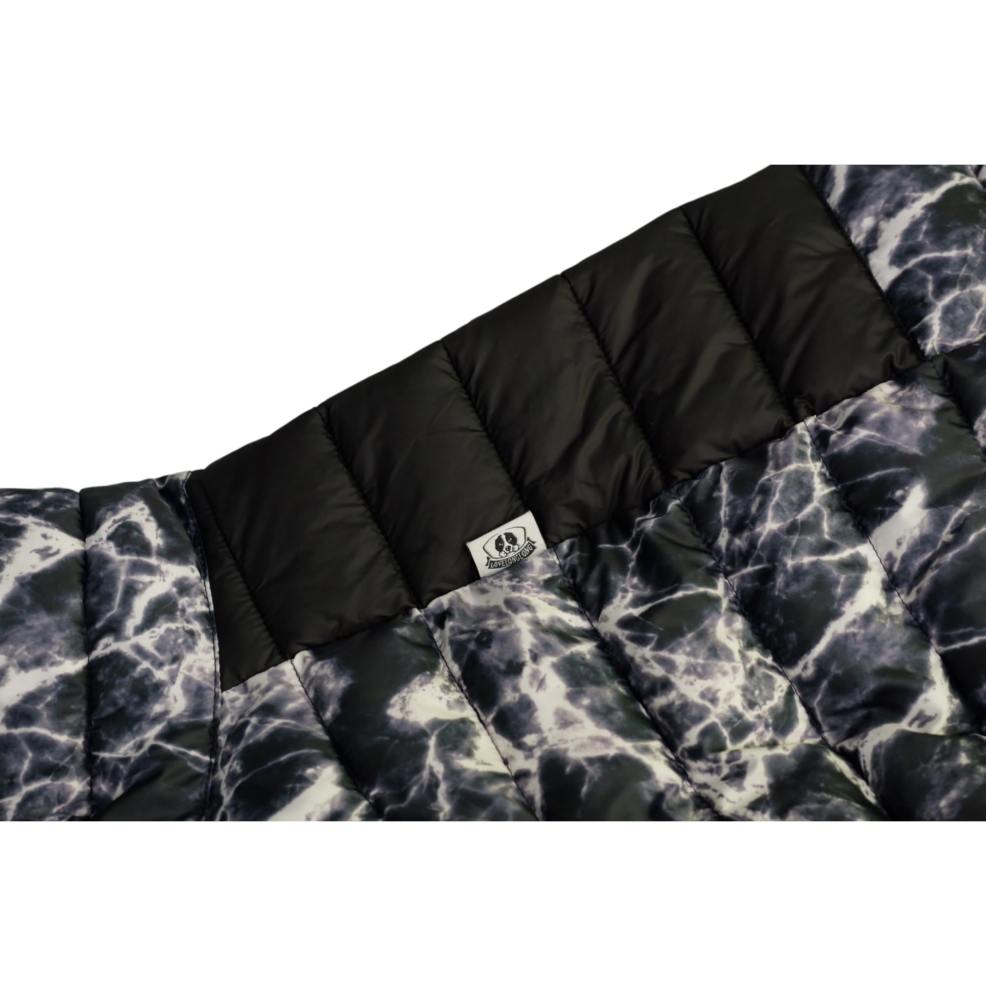 Lovelonglong Dog Coat, cremallera lateral para poner y ajustar rápido.
