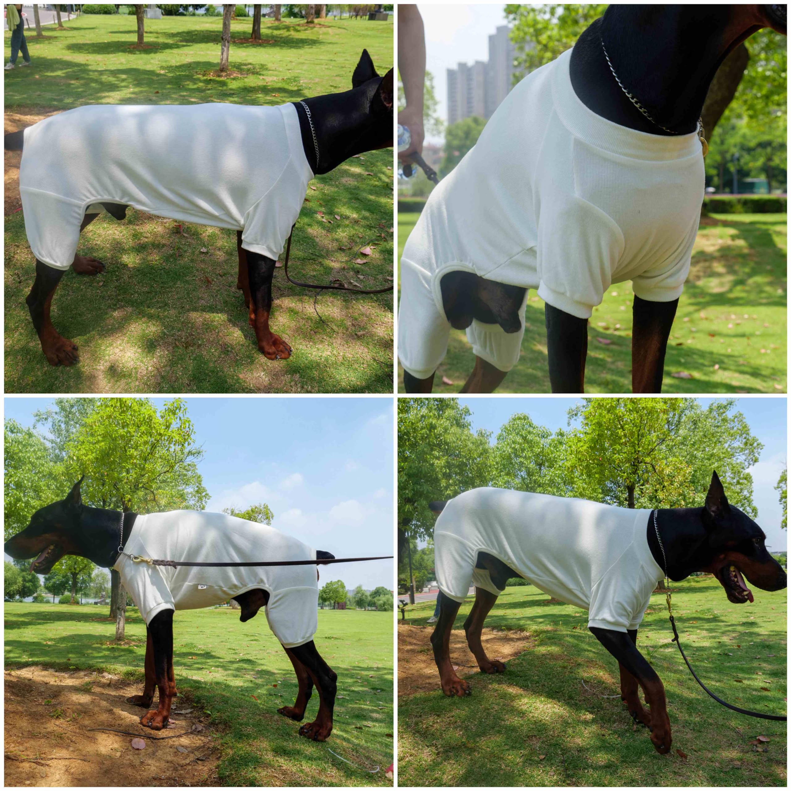 Lovelonglong pijama para perro talla pequeña, ajuste seguro y cómodo
