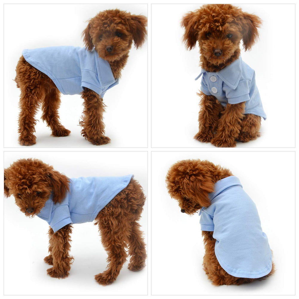 Lovelonglong polo para perros en múltiples colores, estilo cómodo para cualquier ocasión.