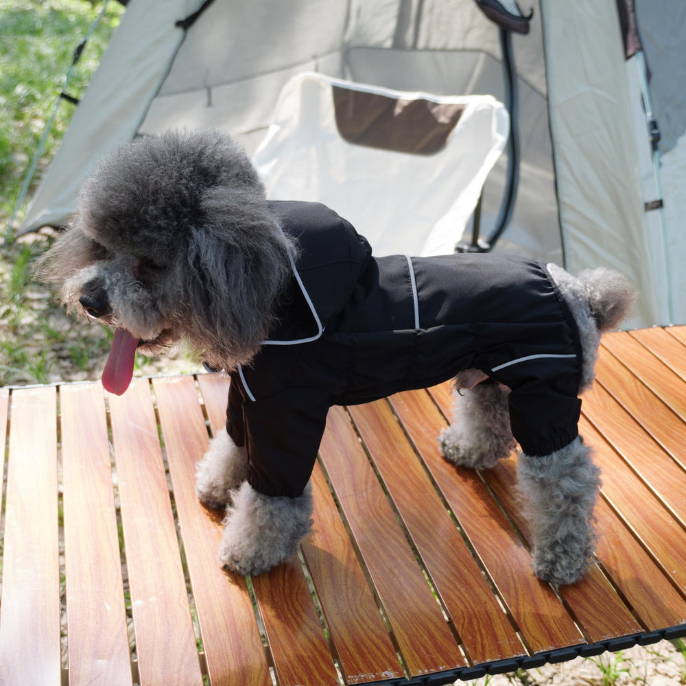 Lovelonglong tejido impermeable ligero ofrece protección durante paseos.