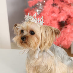 Corona Lovelyshop, detalle de cristales brillantes, añade glamour al disfraz.