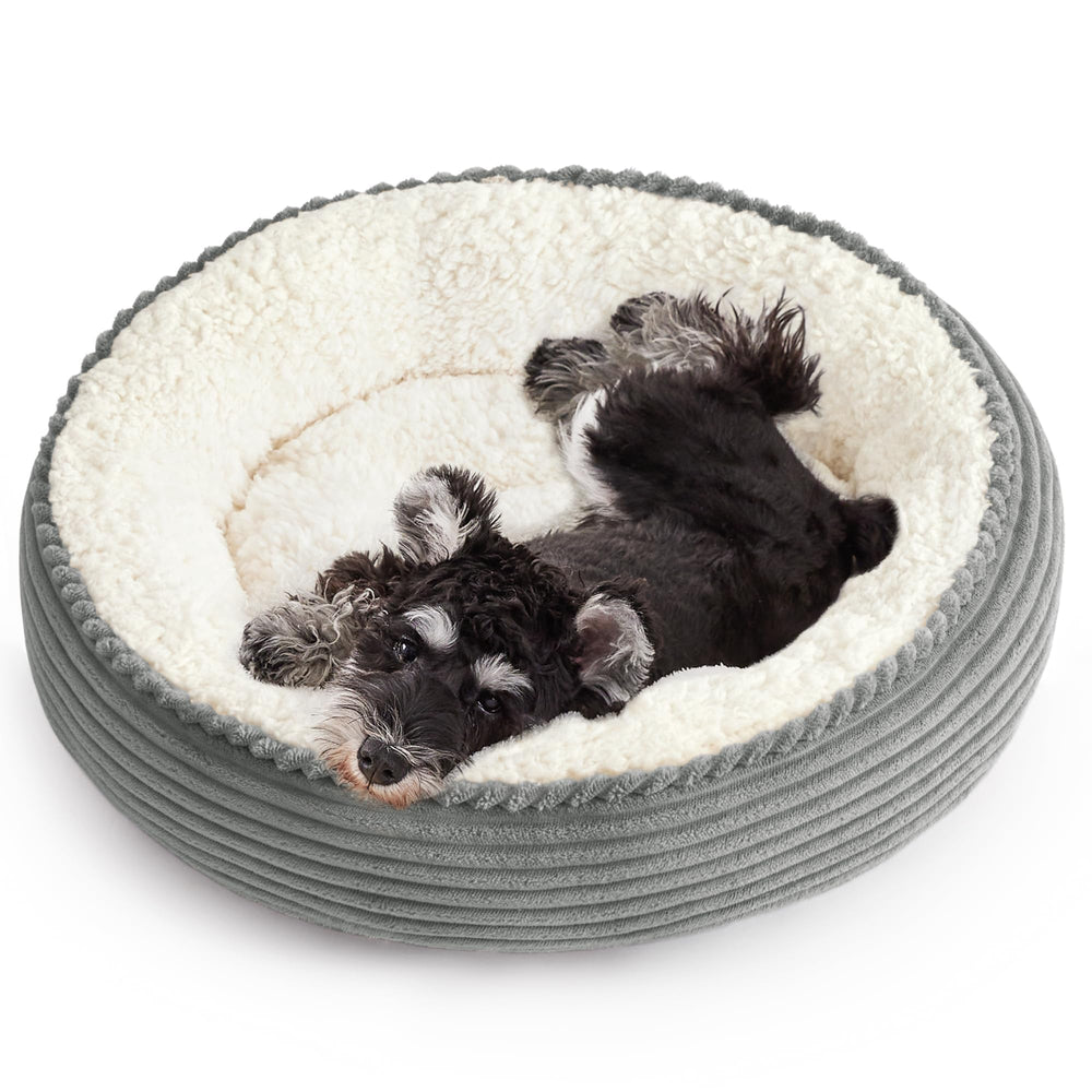 Love's cabin Cama rosquilla para gatos y perros, 25 pulgadas, descanso cómodo y cálido.