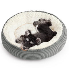 Love's cabin Cama rosquilla para gatos y perros, 25 pulgadas, descanso cómodo y cálido.