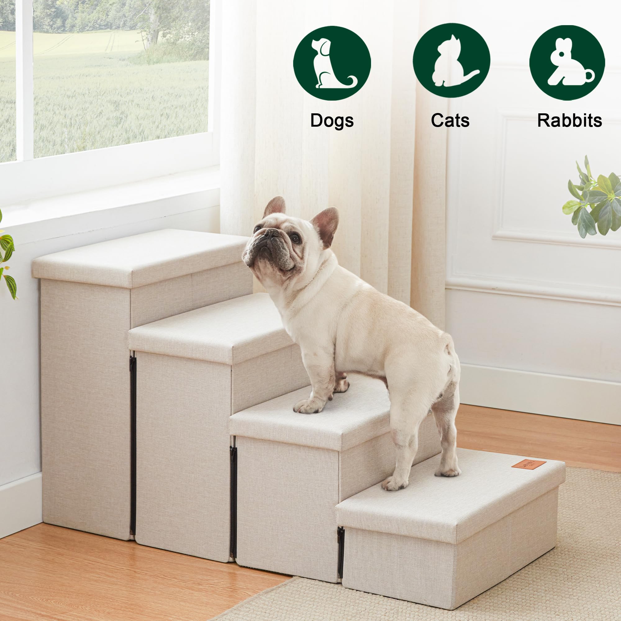 Love's cabin diseño beige, perfecto para el hogar y la seguridad
