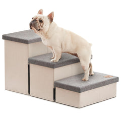 Love's cabin escaleras para perros junto a la cama alta permiten subir con facilidad