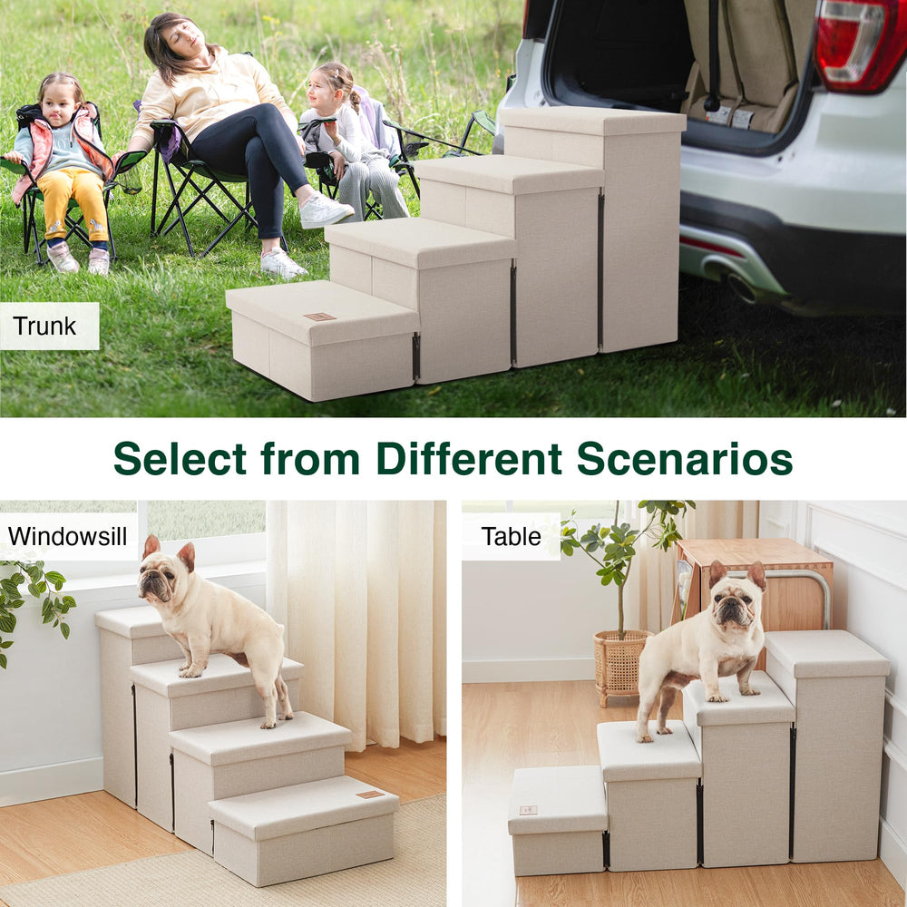 Love's cabin escaleras para perros con capacidad de 200 lb, robustas