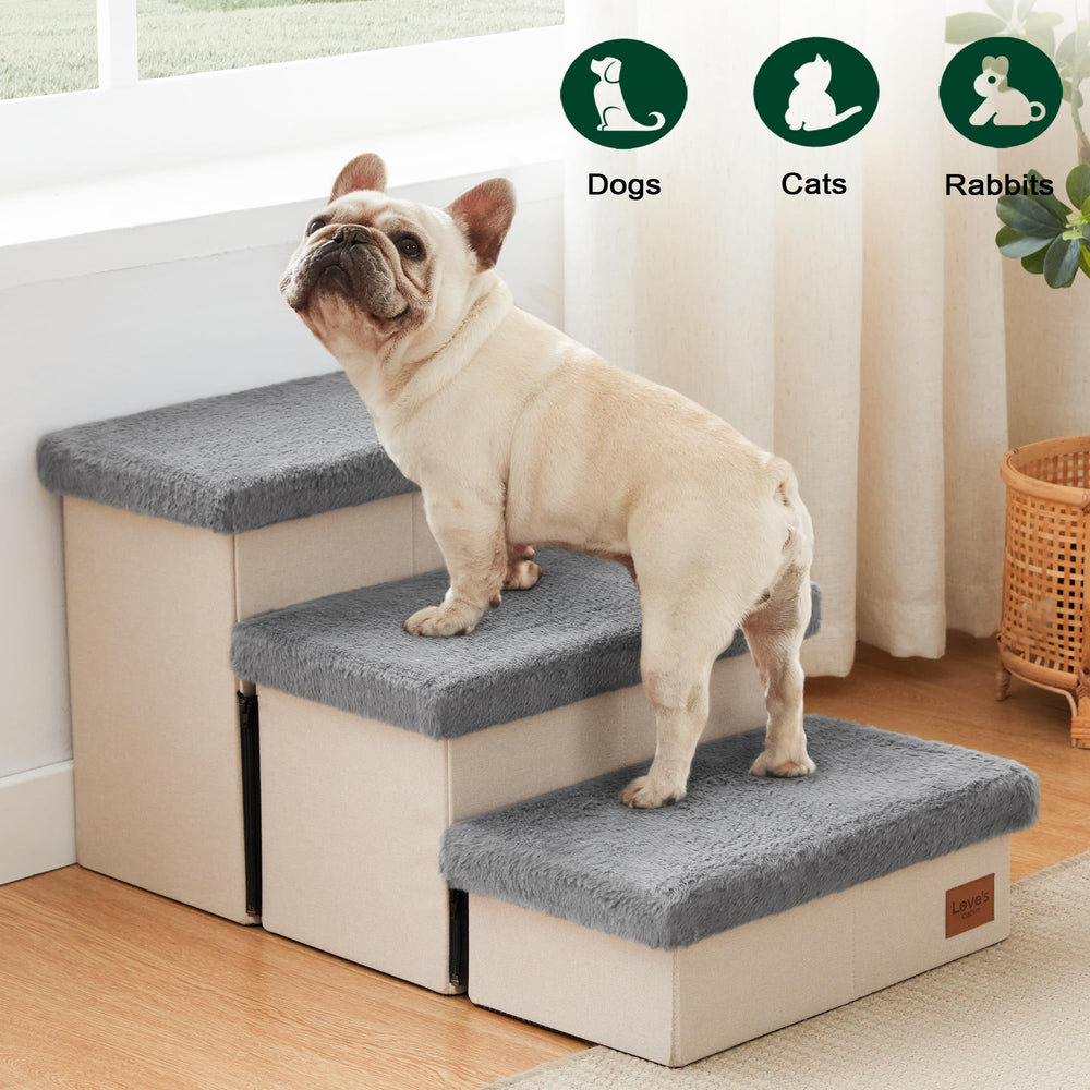 Love's cabin capacidad de 200 libras permite perros grandes usar las escaleras