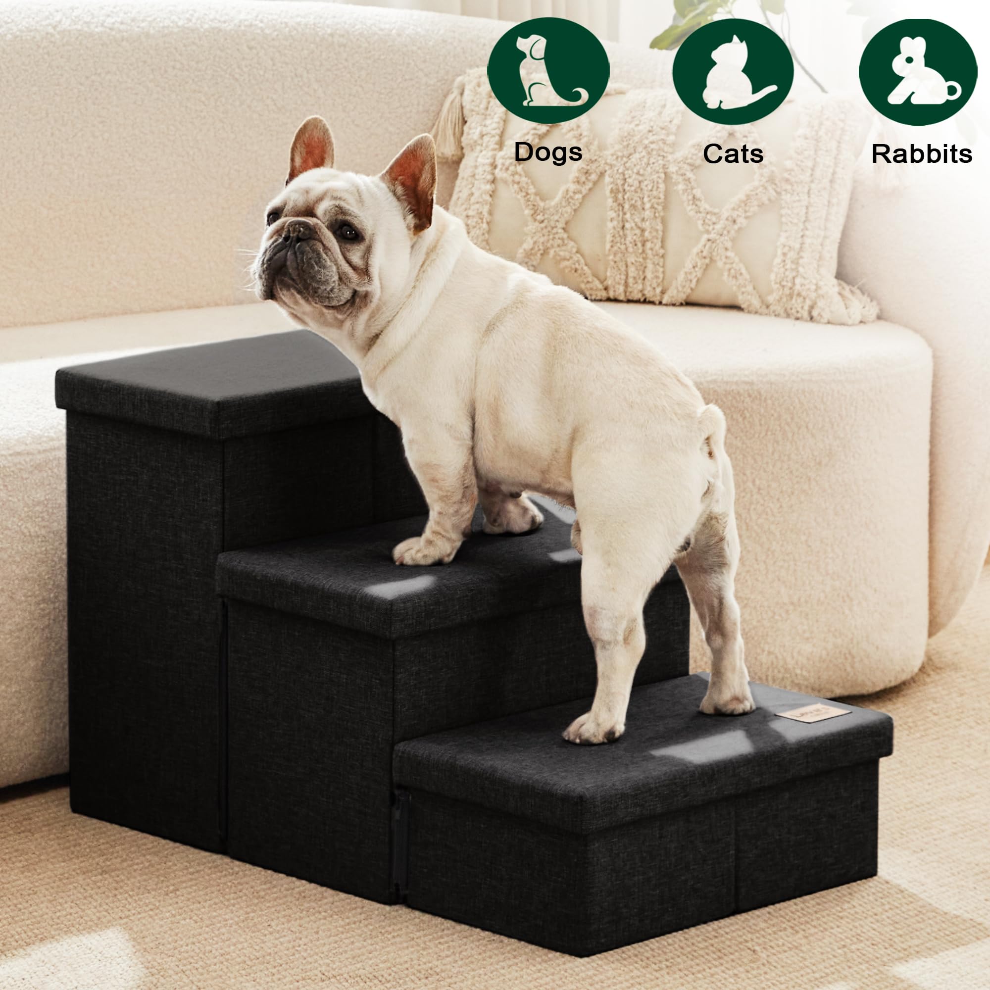 Love's cabin escalera con capacidad de hasta 200 libras para perros grandes