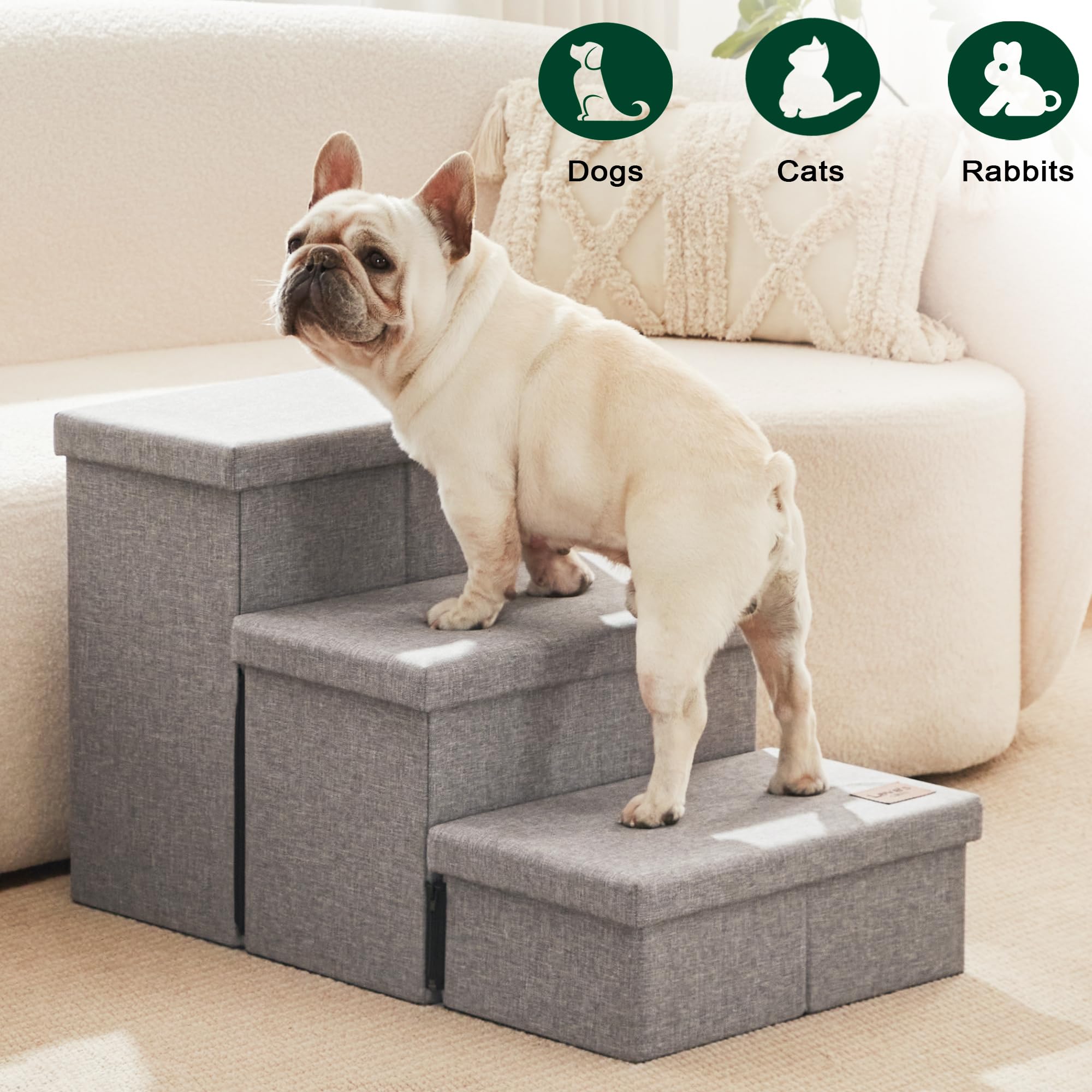 Love's cabin escalones aptos para perros grandes y medianos