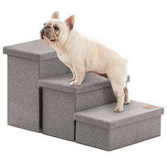 Love's cabin escaleras para perro de 18 pulgadas junto a la cama