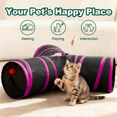 Love's cabin tunel gato bola incluida para juego.