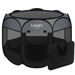 Love's cabin jaula-perro-plegable-interior-exterior, segura y versátil para casa o viaje