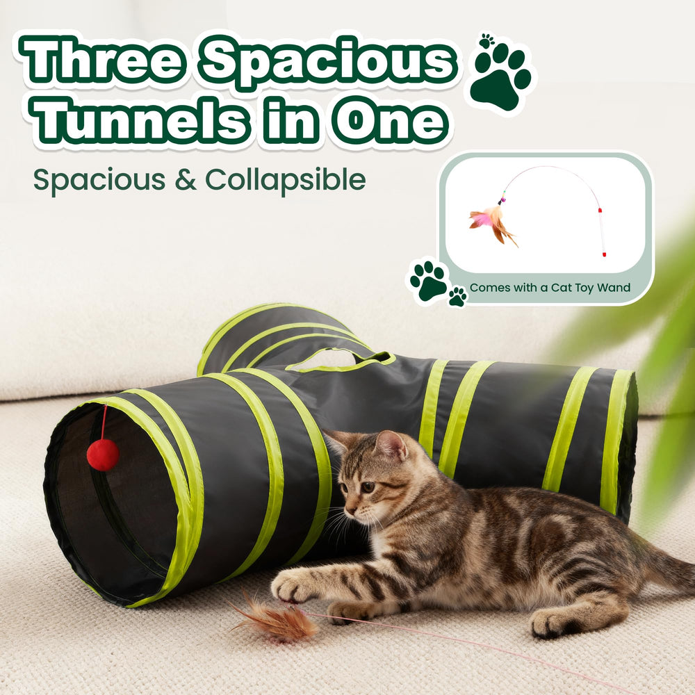 Love's cabin tunel gato diseño plegable, facilita transporte y guardado