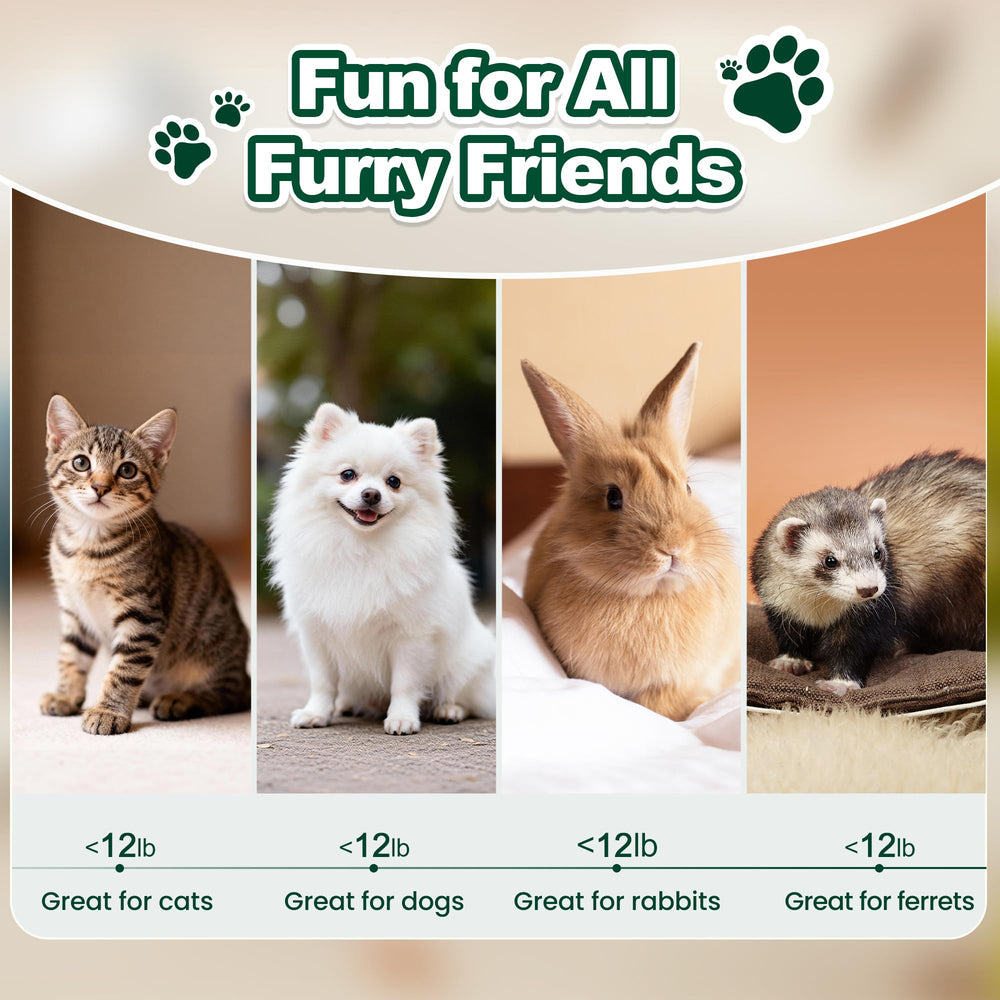 Love's cabin tunel gato juguete varita incluido, anima interacción con tu gato