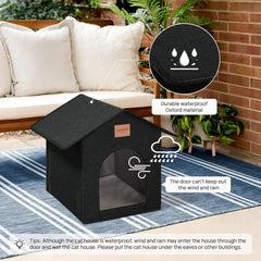 Love's cabin: interior acogedor que mantiene a tu gato cálido y seguro