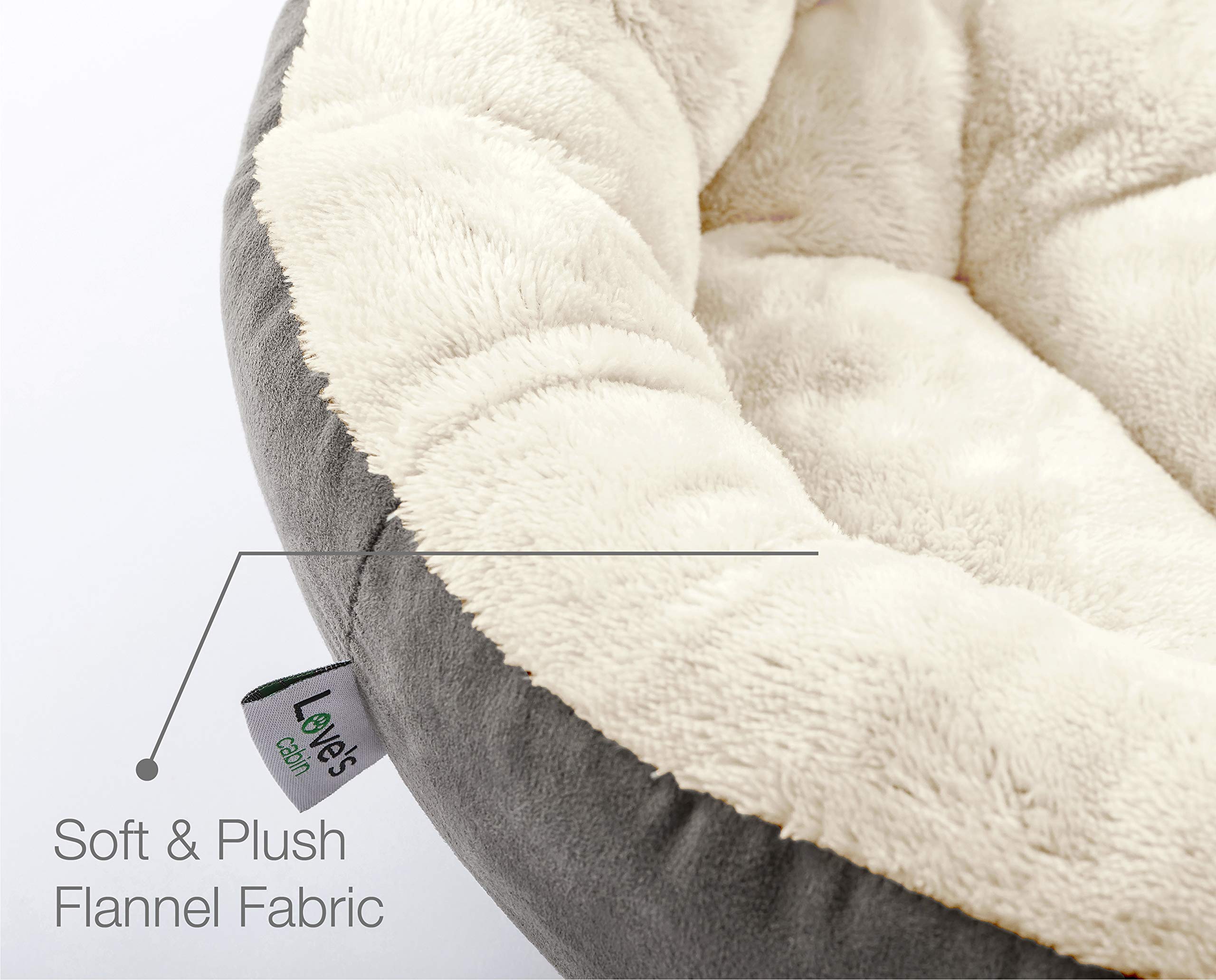 Love's cabin relleno premium, soporte suave para articulaciones y cuello.