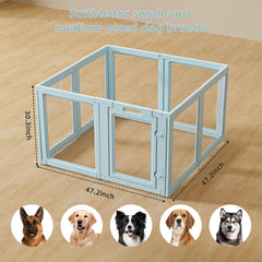 LoveTail diseño moderno con paneles transparentes y postes crema para realzar el espacio.