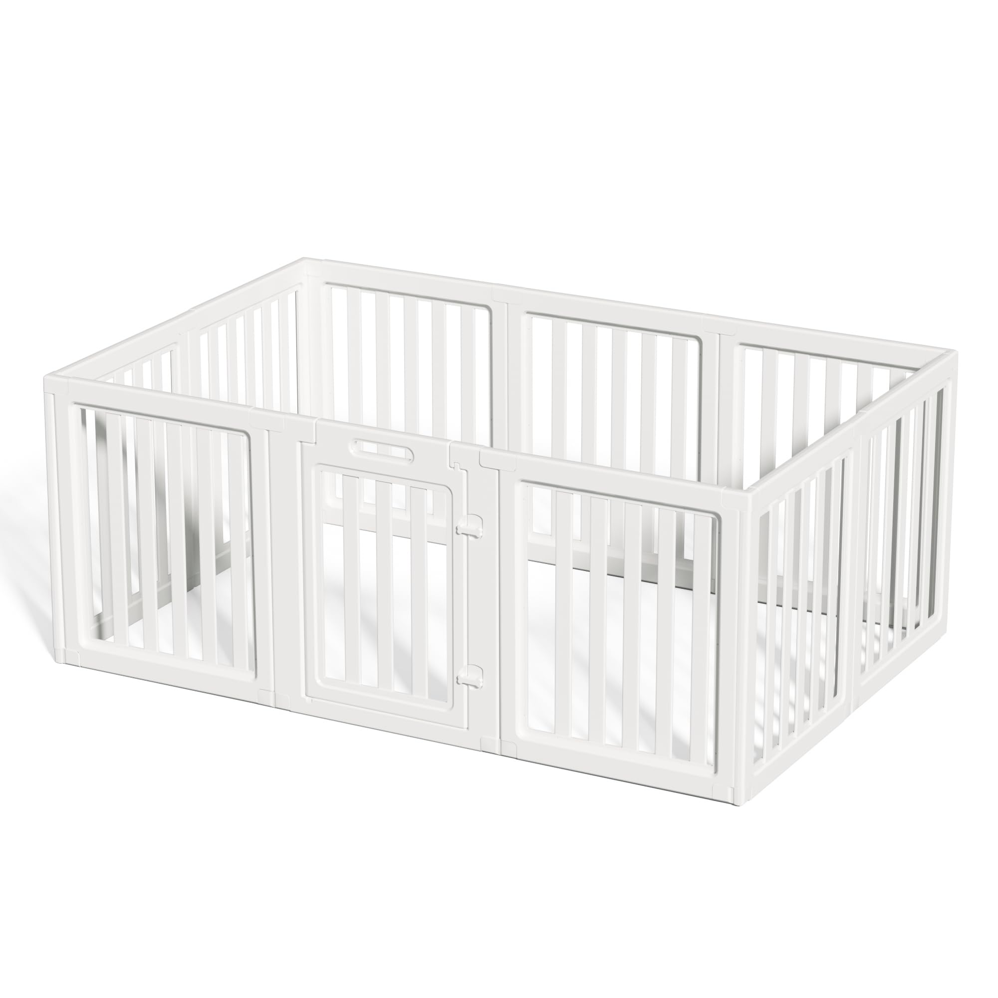 Lovetail corral para perros con puerta transparente para supervisar a tu mascota