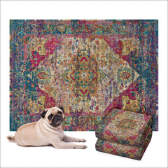 Lovewag almohadillas Joya Bohemia: diseño decorativo y protección del suelo.