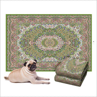 LOVEWAG almohadilla lavable para perros con diseño Peacock Garden protege suelos y decora el hogar