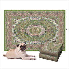LOVEWAG almohadilla lavable para perros con diseño Peacock Garden protege suelos y decora el hogar