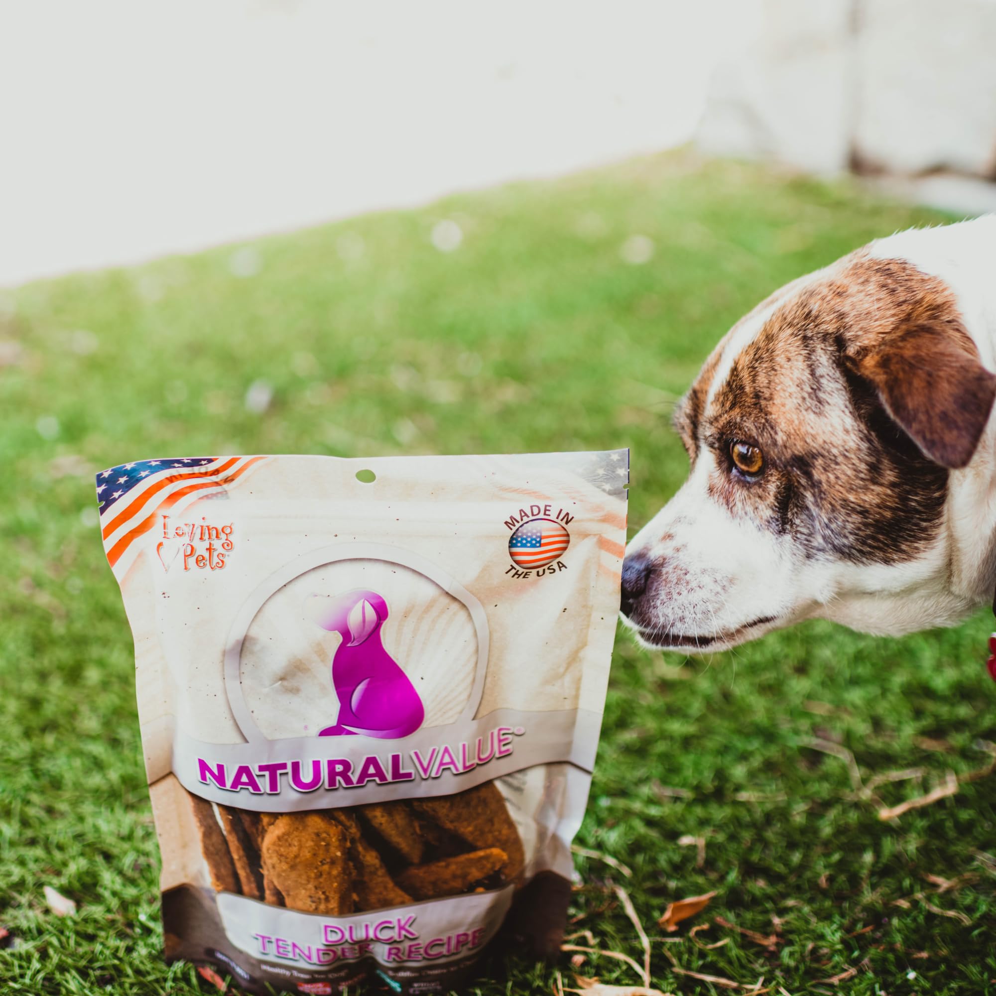 Loving Pets Natural Value Duck Tenders ideales para entrenamiento diario.