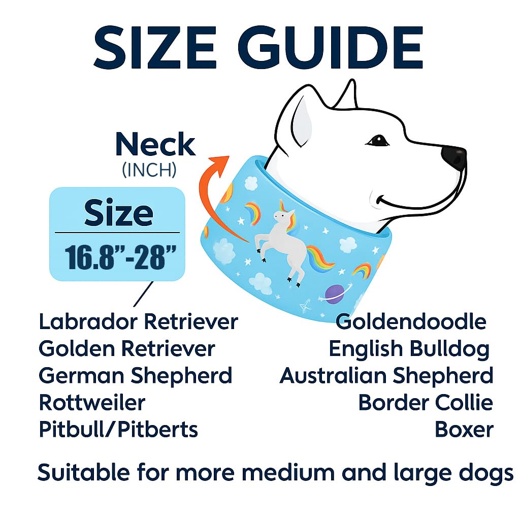LovinPet collar ajustable para perros medianos y grandes, ajuste personalizado