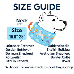 LovinPet collar ajustable para perros medianos y grandes, ajuste personalizado
