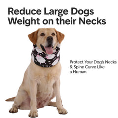 LovinPet collar con estampado de ovejas, diseño único para perros.