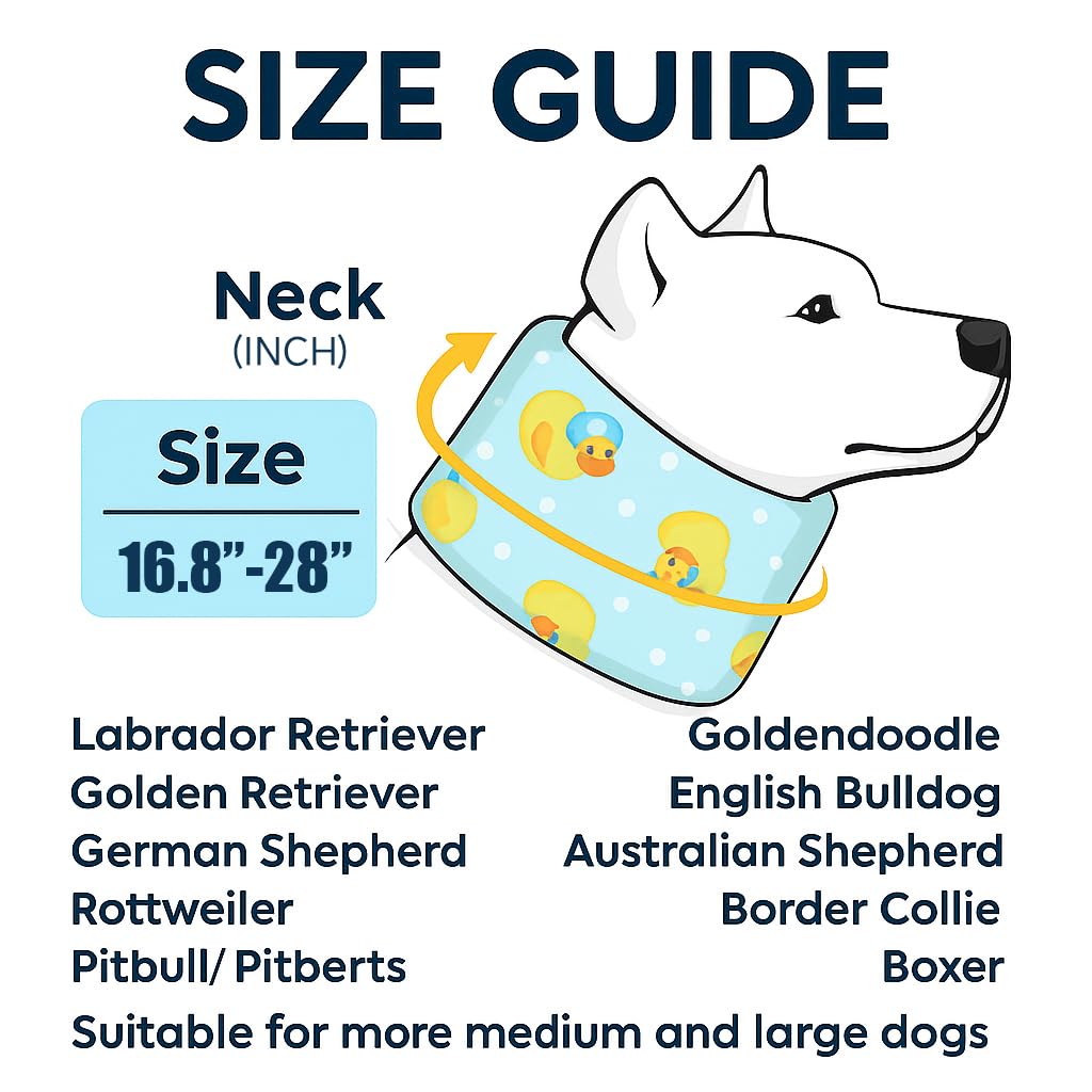 LovinPet collar suave-cuello con amortiguación para recuperación.