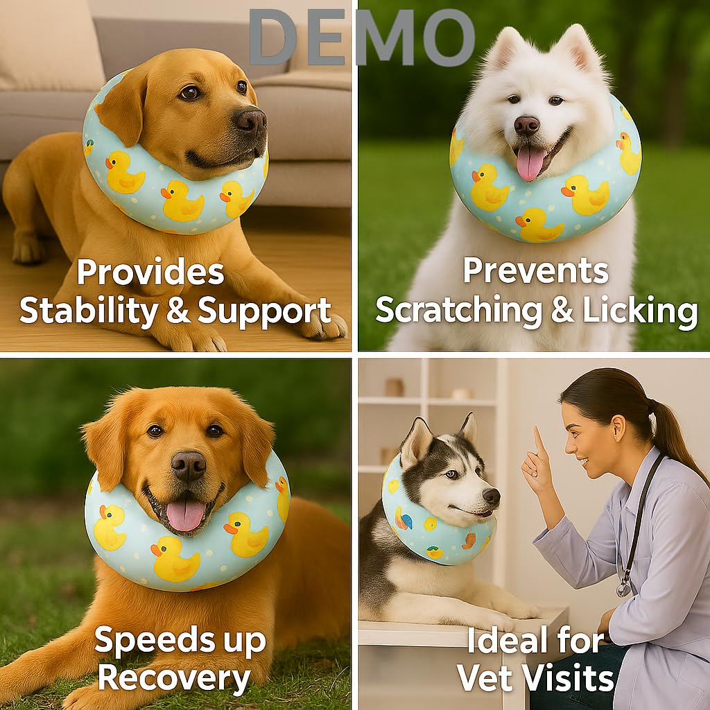 LovinPet collar para viajes y visitas al veterinario.