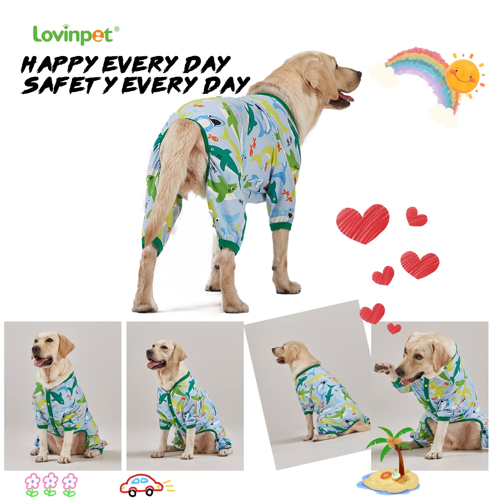 LovinPet durabilidad y lavado fácil del tejido.