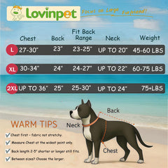 LovinPet suéter-pijama con mangas frontales para paseo y descanso
