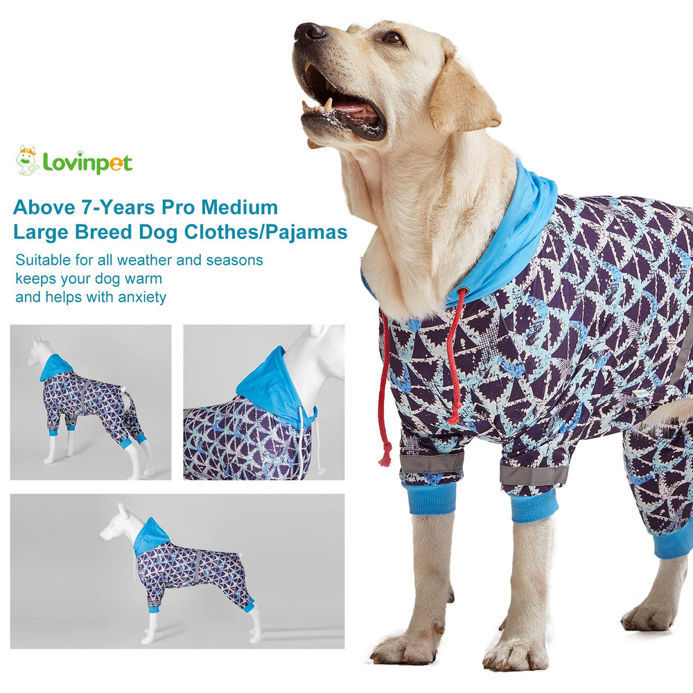 Ajuste cómodo para perros grandes con pecho ancho, LovinPet.