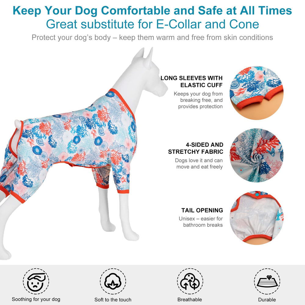 LovinPet pijama azul para dormir, cómodo para descansar en casa