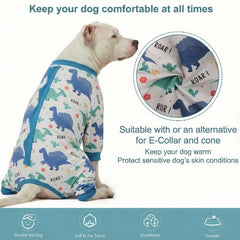 LovinPet Pijama para perro grande, costuras duraderas, pensado para lavado frecuente.